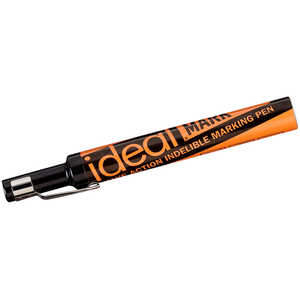 Ideal-Mark Leakproof Indelible Marker, Black
