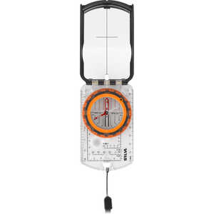 Silva Ranger 2.0 Compass with Built-In Clinometer, Azimuth with Black/Orange Bezel