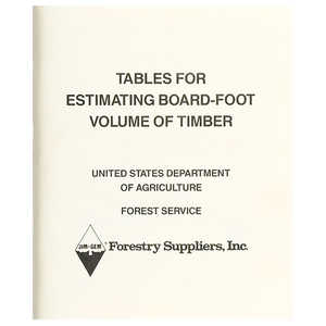 Jim-Gem Tables for Estimating Board-Foot Volume of Timber