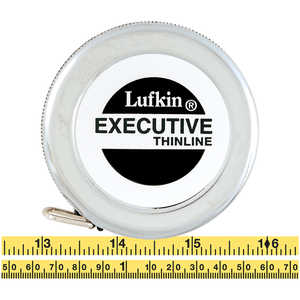 Lufkin Spring Rewind Executive Thinline Diameter Tape Model W606PD