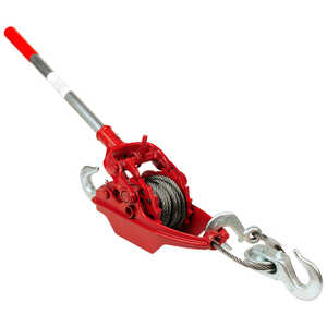 2 ton, 30’ Wyeth-Scott More Power Puller with Wire Cable, 2-Ton Capacity w/30’ Cable