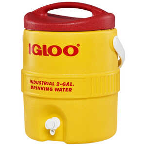 Igloo 400 Series Water Cooler, 2-Gallon, Yellow