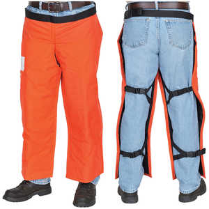 SwedePro™ Nine-Layer Chain Saw Chaps
<br /><h5>Protect and Prevent Injury with Nine Layers of Engtex® Cut-Resistant Material</h5>