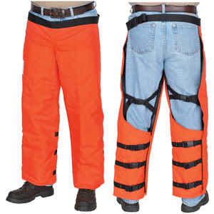 SwedePro™ Nine-Layer Chain Saw Wrap Chaps
<br /><h5>Protect and Prevent Injury with Nine Layers of Engtex® Cut-Resistant Material</h5>