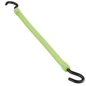 The Better Bungee Poly Strap with Nylon Hooks, 12˝, Lime