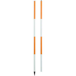 Sokkia Range Pole with Point, 8 ft., Two 4´ Sections