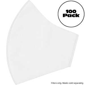 Outdoor Research Essential Face Mask Filters, Bulk Pack of 100