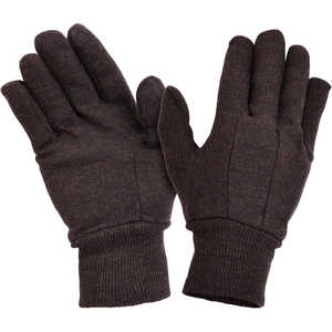 Wells Lamont “Handy Hands” Brown Jersey Gloves, Mens