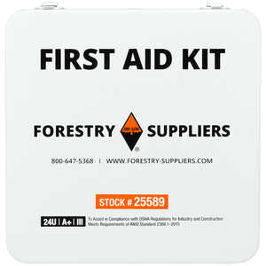 Forestry Suppliers Unitized First Aid Kit, 24-Unit