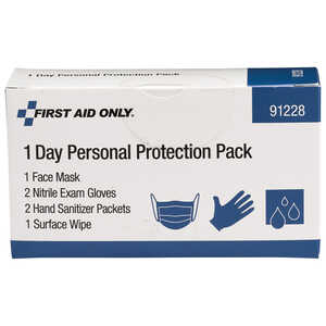 First Aid Only 1-Day Personal Protection Pack