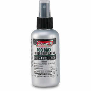 Coleman 100 MAX Insect Repellent, 4 oz. Pump