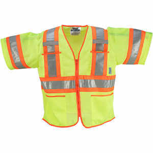 Viking® Class 3 Safety Vest
<br /><h5>ANSI/ISEA 107-2010 Compliant</h5>