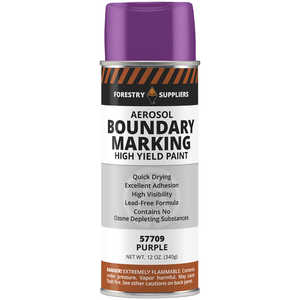 Forestry Suppliers Aerosol Purple Boundary Paint