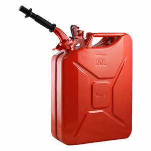 NATO 20-Liter/5.28 Gal. Jerry Can with Spout, Red