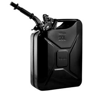 NATO 20-Liter/5.28 Gal. Jerry Can with Spout, Black