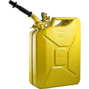 NATO 20-Liter/5.28 Gal. Jerry Can with Spout, Yellow
