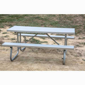Kay Park Recreation CJ Series Welded Frame Aluminum Table, 12´