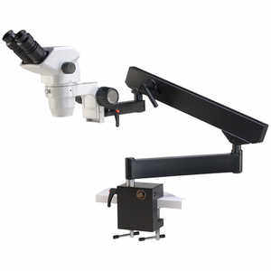 Accu-Scope Binocular Zoom Stereo Microscope with Flex Arm Stand