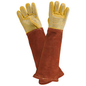 Vet-Pro <em>Forester</em> Leather/Kevlar Animal and Reptile Handling Gloves