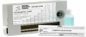 Psychro-Dyne Portable Battery-Operated Psychrometer