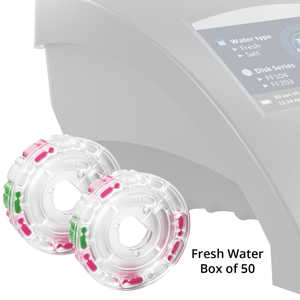LaMotte WaterLink Spin Touch Fresh Water Disks, Box of 50