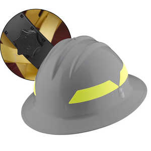 Gray Hat, Bullard Wildland Fire Helmet with Ratchet Suspension