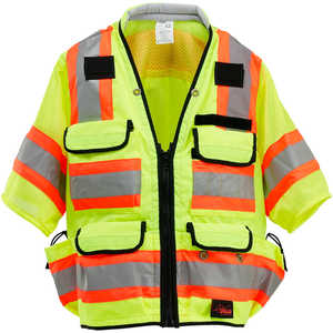SECO Class 3 Safety Utility Vest
<br /><h5>ANSI/ISEA 107-2004 Compliant</h5>