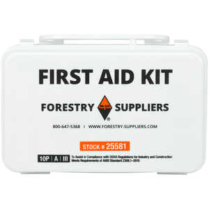 Forestry Suppliers 10-Person Industrial First Aid Kit, Class A