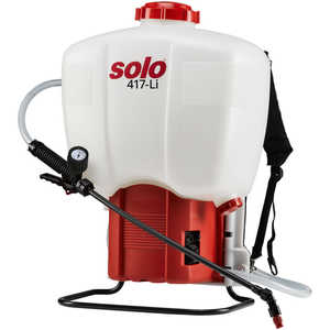 Solo Model 417-Li Rechargeable Backpack Sprayer, 4.5-Gallon Capacity