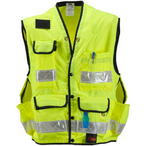 SECO Class 2 Lightweight Safety Utility Vest, XX-Large, Fluorescent Yellow