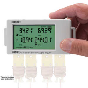 HOBO UX120 Four-Channel Thermocouple Data Logger